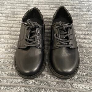 The Children's Place Toddler Boys Size 10 Lace Up Dress Shoes - Black 2623790_01